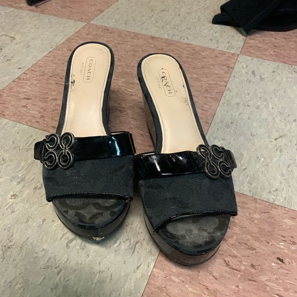 Coach Wedge Heels - Picture 2 of 3